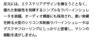 実用性重視のインシュレータ