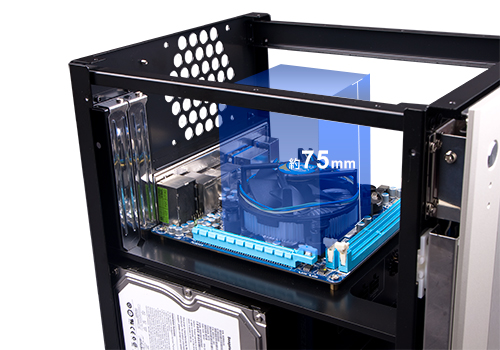 Abee AS Enclosure W1(品）mini-itx - PCパーツ